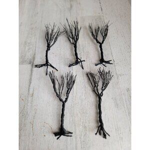 Miniature bare branch Halloween scary tree Xmas set village accessory‎